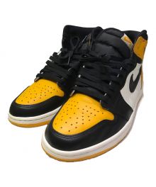 NIKE（ナイキ）の古着「Air Jordan 1 Retro High OG "Taxi"」｜ブラック×イエロー