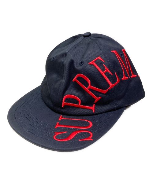 SUPREME（シュプリーム）SUPREME (シュプリーム) SIDE ARC 6-PANEL CAP ネイビーの古着・服飾アイテム