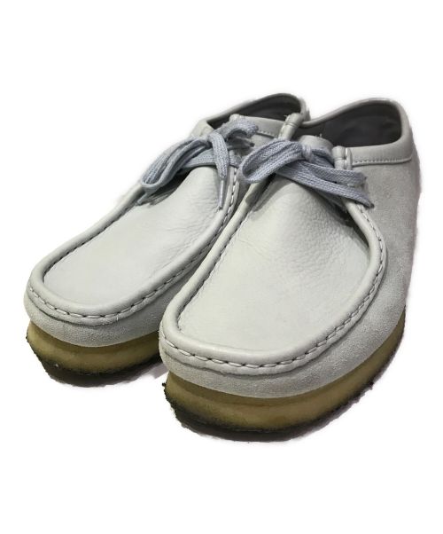 CLARKS（クラークス）CLARKS (クラークス) ワラビーブーツ スカイブルー サイズ:41.5の古着・服飾アイテム