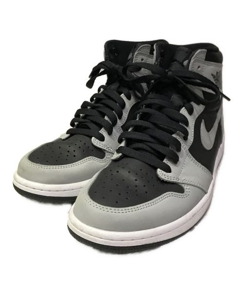 NIKE（ナイキ）NIKE (ナイキ) AIR JORDAN 1 RETRO HIGH OG グレー サイズ:28cmの古着・服飾アイテム