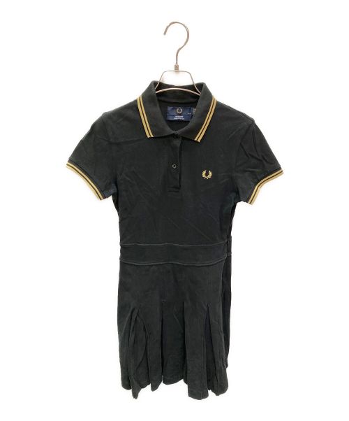 FRED PERRY（フレッドペリー）FRED PERRY (フレッドペリー) ポロワンピース ブラック サイズ:36の古着・服飾アイテム