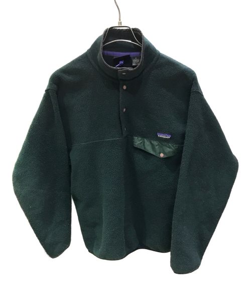 Patagonia（パタゴニア）Patagonia (パタゴニア) シンチラスナップT グリーン サイズ:Mの古着・服飾アイテム