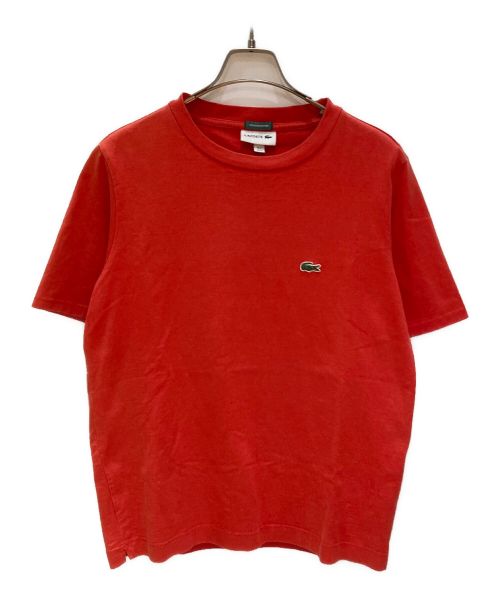 LACOSTE（ラコステ）LACOSTE (ラコステ) バックプリントTシャツ オレンジ サイズ:Sの古着・服飾アイテム