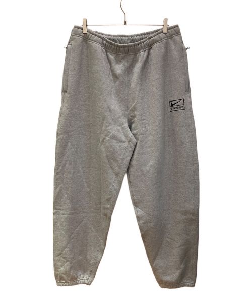 NIKE（ナイキ）NIKE (ナイキ) stussy (ステューシー) スウェットパンツ グレー サイズ:Lの古着・服飾アイテム