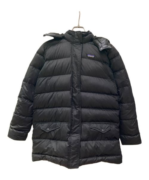 Patagonia（パタゴニア）Patagonia (パタゴニア) ダウンジャケット ブラック サイズ:XXL（KIDS）の古着・服飾アイテム