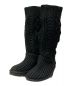 UGG（アグ）の古着「Classic Cardi Cabled Knit Boot」｜ブラック