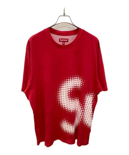 SUPREME（シュプリーム）SUPREME (シュプリーム) 24SS HAlftone S/S Top Tee レッド サイズ:XLの古着・服飾アイテム