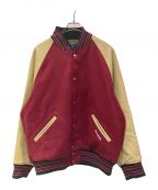 thisisneverthatディスイズネバーザット）の古着「Harajuku Raglan Varsity Jacket」｜ボルドー×ベージュ