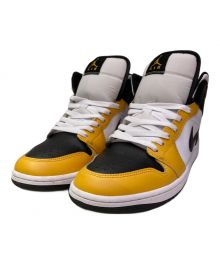 NIKE（ナイキ）の古着「Nike Air Jordan 1 Mid "Yellow Ochre"」｜イエロー×ブラック