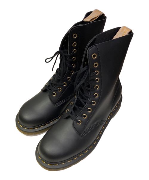 Dr.Martens（ドクターマーチン）Dr.Martens (ドクターマーチン) 10ホールブーツ ブラック サイズ:9の古着・服飾アイテム