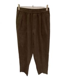 N.HOOLYWOOD（エヌ ハリウッド）の古着「TAPERED EASY PANTS」｜ブラウン