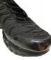 中古・古着 NIKE (ナイキ) AirMax Plus Triple Black ブラック サイズ:28cm：14000円