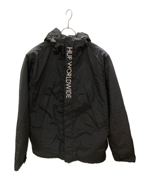 HUF（ハフ）HUF (ハフ) AVALANCHE PARKA ブラック サイズ:Sの古着・服飾アイテム