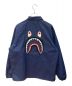 A BATHING APE (アベイシングエイプ) シャークコーチジャケット ネイビー サイズ:XL：12000円