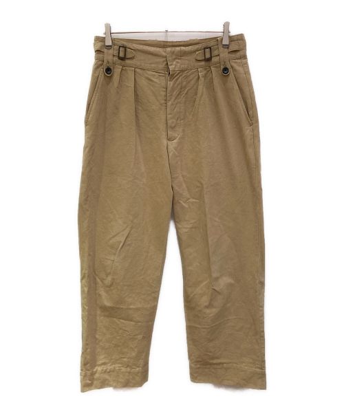 SUS-SOUS（シュス）SUS-SOUS (シュス) gurkha trousers yarn dyed OX ベージュ サイズ:9の古着・服飾アイテム