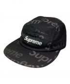 SUPREMEシュプリーム）の古着「Lenticular Logo Camp Cap」｜ブラック