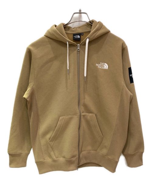 THE NORTH FACE（ザ ノース フェイス）THE NORTH FACE (ザ ノース フェイス) スクエアロゴフルジップ ブラウン サイズ:Mの古着・服飾アイテム