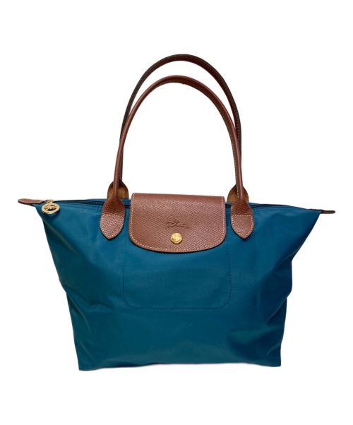 LONGCHAMP（ロンシャン）LONGCHAMP (ロンシャン) トートバッグ ネイビーの古着・服飾アイテム