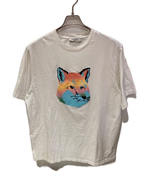 maison kitsune（メゾンキツネ）maison kitsune (メゾンキツネ) Tシャツ ホワイト サイズ:Lの古着・服飾アイテム