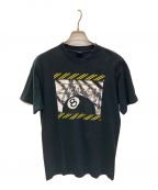 stussyステューシー）の古着「Tシャツ」｜ブラック