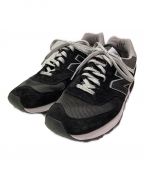 NEW BALANCEニューバランス）の古着「ローカットスニーカー」｜ブラック