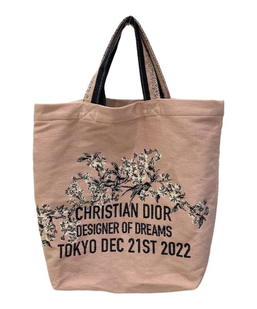 Christian Dior（クリスチャン ディオール）Christian Dior (クリスチャン ディオール) トートバッグ ピンクの古着・服飾アイテム