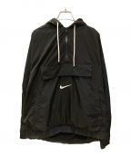 NIKEナイキ）の古着「SWOOSH WOVEN JACKET」｜ブラック