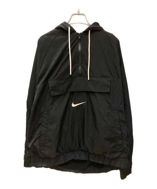 NIKE（ナイキ）NIKE (ナイキ) SWOOSH WOVEN JACKET ブラック サイズ:Lの古着・服飾アイテム