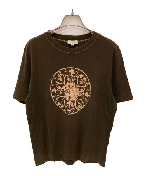 DRIES VAN NOTEN（ドリスヴァンノッテン）DRIES VAN NOTEN (ドリスヴァンノッテン) プリントTシャツ ブラウン サイズ:Mの古着・服飾アイテム