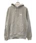 stussy（ステューシー）の古着「STOCK LOGO HOODIE」｜グレー