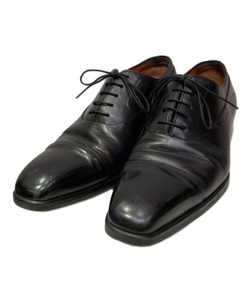 Santoni（サントーニ）Santoni (サントーニ) ストレートチップシューズ ブラック サイズ:7の古着・服飾アイテム