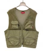 SUPREMEシュプリーム）の古着「Mesh Cargo Vest」｜カーキ