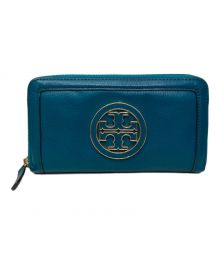 TORY BURCH（トリーバーチ）の古着「長財布」｜エメラルドグリーン