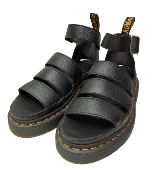 Dr.Martens（ドクターマーチン）Dr.Martens (ドクターマーチン) CLARISSA Ⅱ QUAD ブラック サイズ:8の古着・服飾アイテム