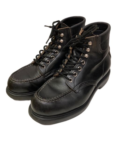 RED WING（レッドウィング）RED WING (レッドウィング) スーパーソール6インチモック ブラック サイズ:6 1/2の古着・服飾アイテム