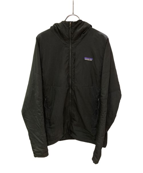 Patagonia（パタゴニア）Patagonia (パタゴニア) ナノエアフーディー ブラック サイズ:Mの古着・服飾アイテム