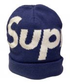 SUPREMEシュプリーム）の古着「ニット帽」｜ネイビー