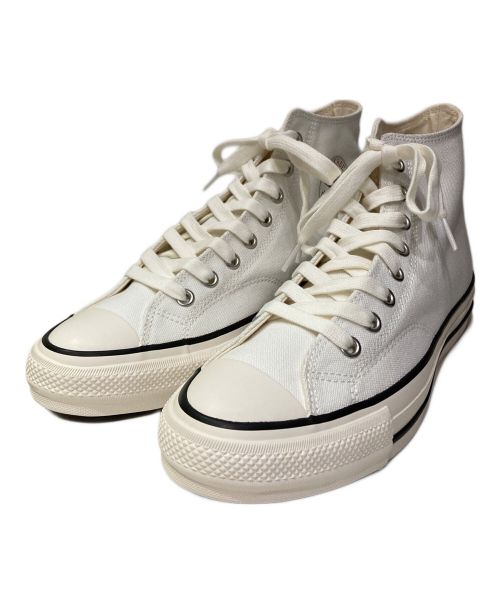 CONVERSE ADDICT（コンバース アディクト）CONVERSE ADDICT (コンバース アディクト) ハイカットスニーカー ホワイト サイズ:27cmの古着・服飾アイテム