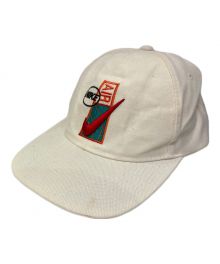 NIKE（ナイキ）の古着「90's VINTAGE SWOOSH LOGO CAP」｜ホワイト