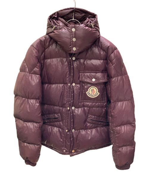 MONCLER（モンクレール）MONCLER (モンクレール) ダウンジャケット パープル サイズ:4の古着・服飾アイテム