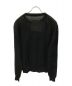 AFFIXWRKS (アフィックスワークス) PERFORATED KNIT ブラック サイズ:M 未使用品：17000円