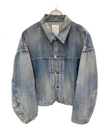 KURO（クロ）の古着「DENSE DENIM JACKET」｜ブルー