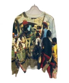 stussy（ステューシー）の古着「PETER TOSH PRINT SWEATER」｜マルチカラー