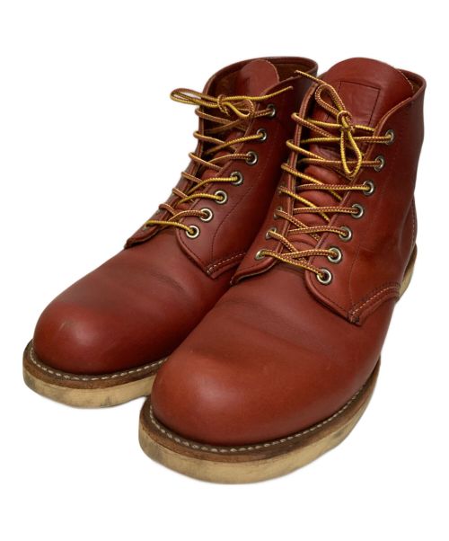 RED WING（レッドウィング）RED WING (レッドウィング) ワークブーツ ブラウン サイズ:9 1/2Dの古着・服飾アイテム