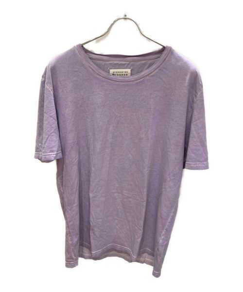 Maison Margiela（メゾンマルジェラ）Maison Margiela (メゾンマルジェラ) ガーメントダイ Tシャツ パープル サイズ:54の古着・服飾アイテム