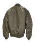 ALPHA INDUSTRIES (アルファインダストリーズ) MA-1ジャケット カーキ サイズ:L：7000円