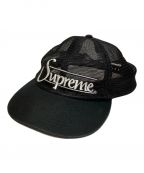 SUPREMEシュプリーム）の古着「シックスパネルメッシュキャップ」｜ブラック