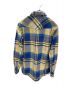 SUPREME (シュプリーム) heavy weight plaid flannel shirt ブルー×イエロー サイズ:M：7000円