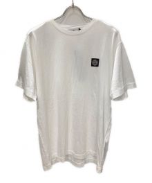 STONE ISLAND（ストーンアイランド）の古着「ワッペンTシャツ」｜ホワイト