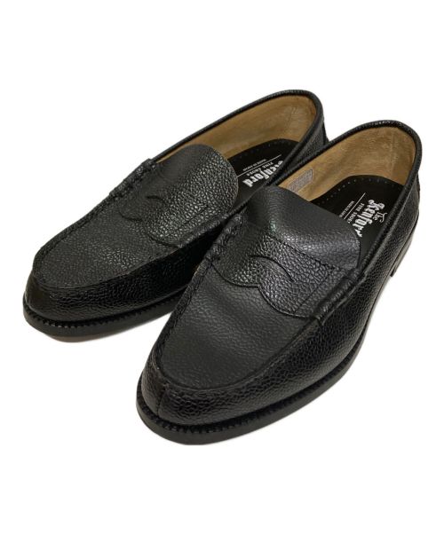 The Kenford fine shoes（ザ ケンフォードファインシューズ）The Kenford fine shoes (ザ ケンフォードファインシューズ) ローファー ブラック サイズ:26cmの古着・服飾アイテム